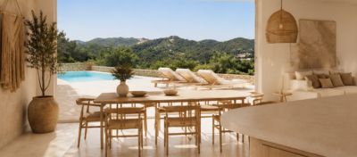 Intérieur de la Villa Can Marin à Ibiza
